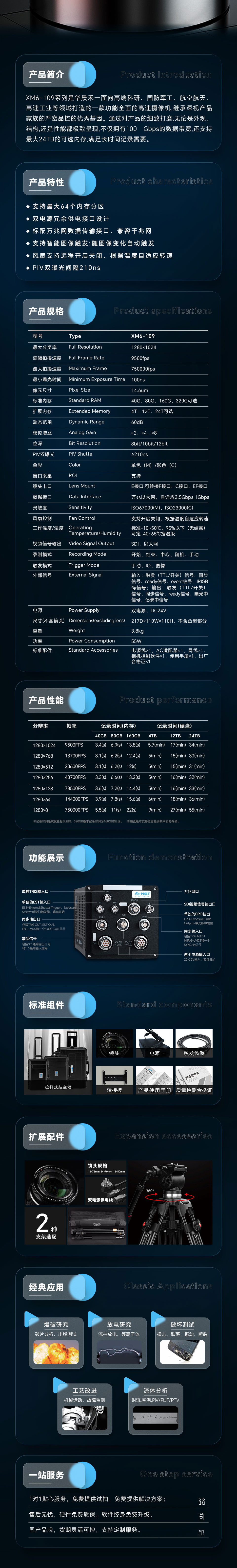 高速攝像機XM6-109